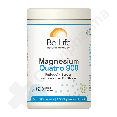 Be-Life Magnesium Quatro 900 - 60 gélules