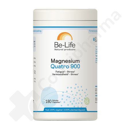 Be-Life Magnesium Quatro 900 - 180 gélules