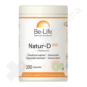 Be-Life Natur-D - 200 gélules