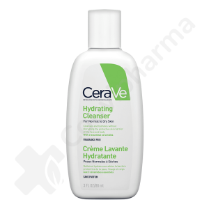 CeraVe Crème Lavante Hydratante Peau Normale à Sèche - 88 ml