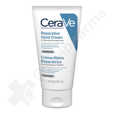 CeraVe Crème Réparatrice Mains - 50 ml