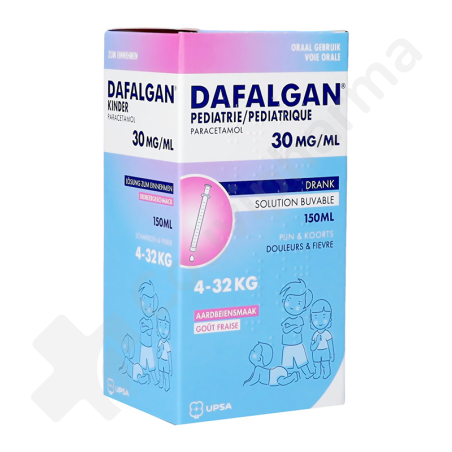 Dafalgan Pediatrie 30 mg/ml - Siroop 150 ml