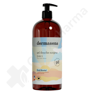 Dermasens 3-in-1 Overvette Douchegel Éveil Boréal - 1 liter