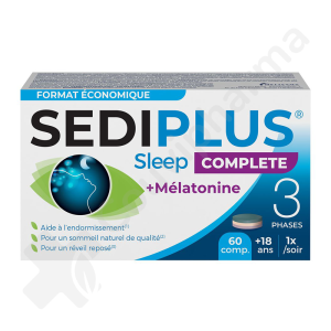 SediPlus Sleep Complete - 60 comprimés