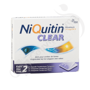 NiQuitin Clear 14 mg - 21 patchs