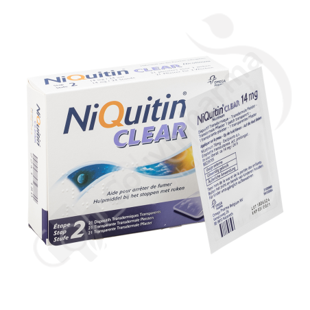 NiQuitin Clear 14 mg - 21 patchs