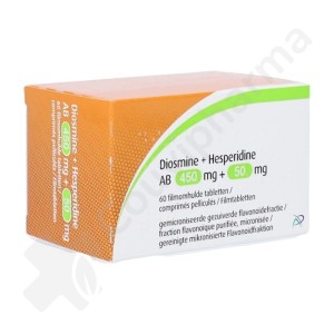 Diosmine + Hesperidine AB 450 mg + 50 mg - 60 comprimés