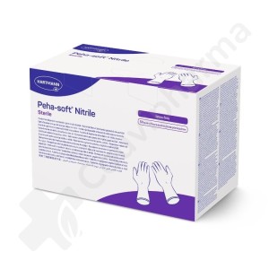 Handschoenen Peha-Soft Steriele Nitril Medium - 50 handschoenen