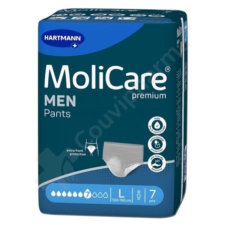 Molicare Men Pants 7 Druppels Large - 7 pants