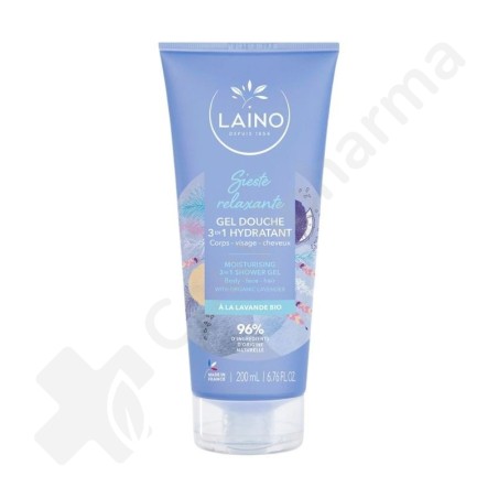 Laino Gel Douche 3 en 1 Hydratant Lavande - 200 ml