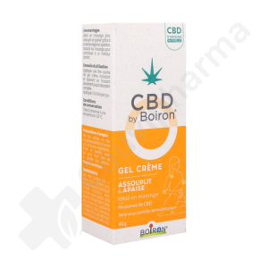 CBD Boiron Gel-Crème Assouplissant & Apaisant - 40 g
