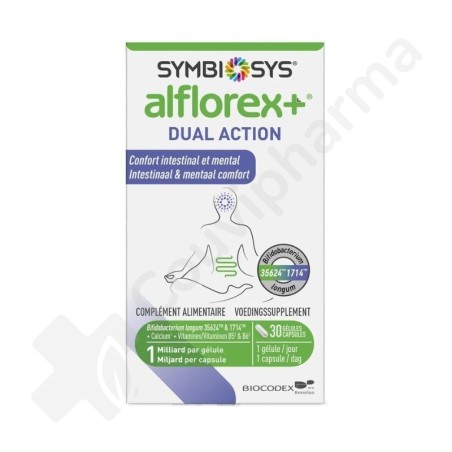 Symbiosys Alflorex+ Dual Action - 30 gélules