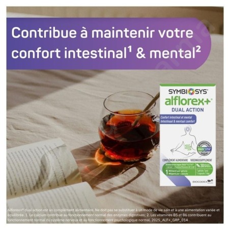 Symbiosys Alflorex+ Dual Action - 30 gélules