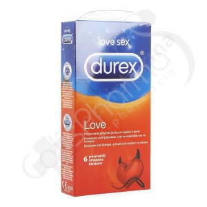 Durex Love - 6 préservatifs