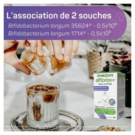 Symbiosys Alflorex+ Dual Action - 30 capsules