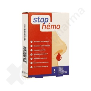 Stop Hémo Steriele Wattenstaafjes - 5 staafjes van 4 cm