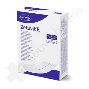 Zetuvit E 10x10 cm - 10 pansements stériles