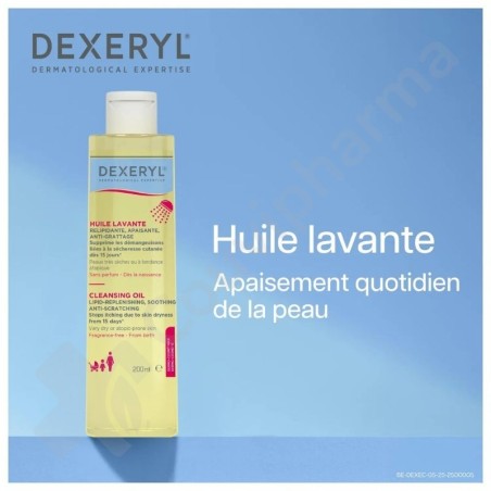Dexeryl Huile Lavante - 200 ml