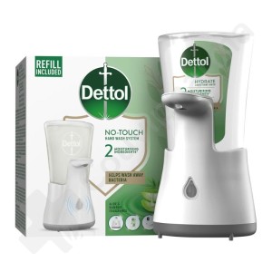 DettolHygiène No-touch Zeepdispenser - 1 stuk + Navulling Aloe Vera 250 ml