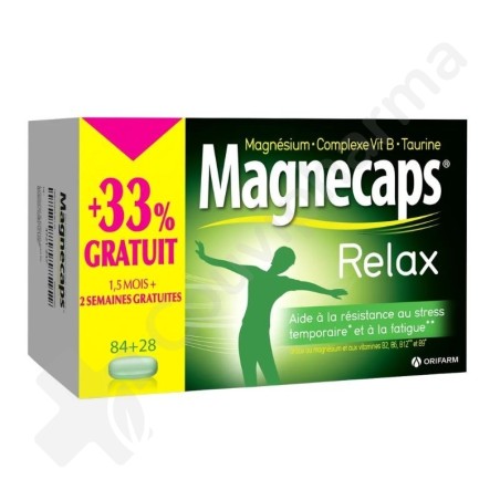 Magnecaps Relax - 84 tabletten + 28 gratis