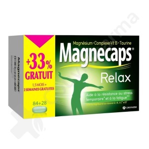 Magnecaps Relax - 84 comprimés + 28 gratuits