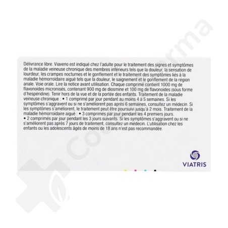 Viaveno 1000 mg - 60 comprimés