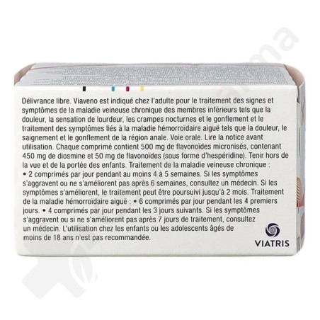 Viaveno 500 mg - 120 comprimés
