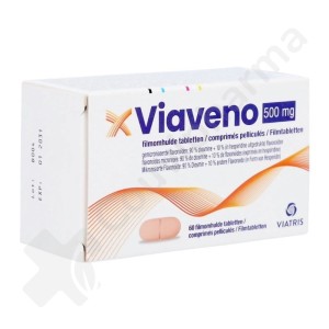 Viaveno 500 mg - 60 comprimés