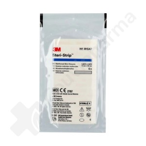 Steri-Strip 3M Stéril 12 mm x 100 mm - 6 strips de suture