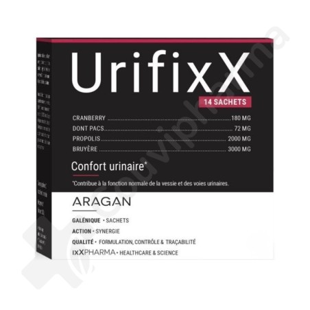 ixX Pharma UrifixX Confort Urinaire - 14 sachets