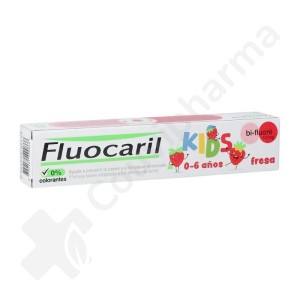 Fluocaril Kids Dentifrice Fraise - 75 ml