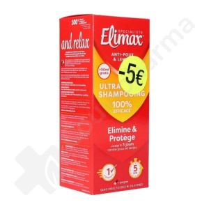 Elimax Ultra Power Shampooing Anti-Poux - 250 ml PROMO -5€