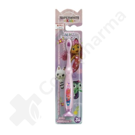 Superwhite Kids Gabby et la Maison magique - 1 brosse à dents