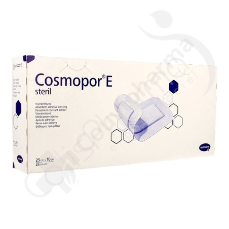 Cosmopor E 25 x 10 cm - 25 pansements stériles