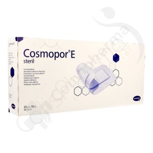 Cosmopor E 25 x 10 cm - 25 pansements stériles