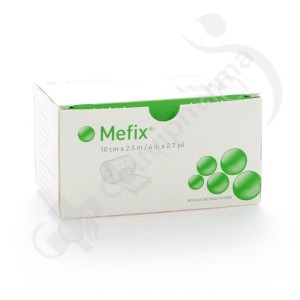 Mefix Fixation Adhésive 10 cm x 2,5 m - 1 pièce