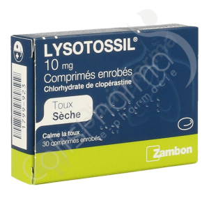 Lysotossil 10 mg - 30 comprimés
