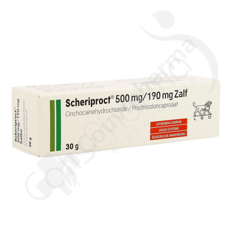 Scheriproct 500 mg/190 mg - Pommade 30 g