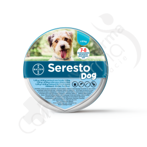 Seresto Dog <8 kg - 1 collier antiparasitaire de 38 cm