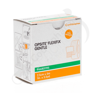 Opsite Flexifix Gentle Rouleau 2,5 cm x 5 m - 1 pièce