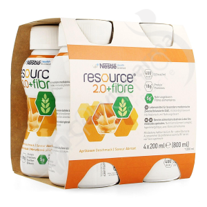 Resource 2.0 Fibre Abricot - 4x200 ml