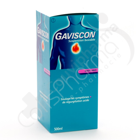 Gaviscon Goût Anis - Suspension buvable 500 ml