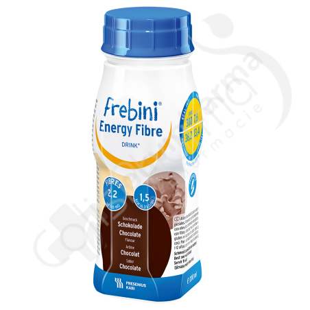 Frebini Energy Fibre Drink Chocolat - 4x200 ml