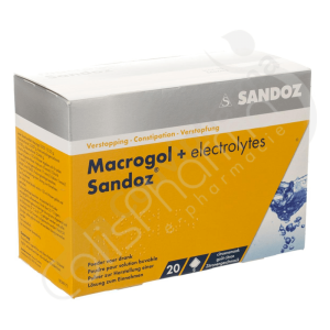 Macrogol + Electrolytes Sandoz - 20 sachets de 13,7 g