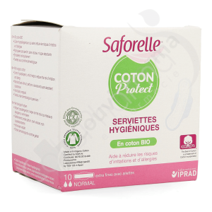 Saforelle Serviettes Hygiéniques - 10 pièces