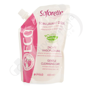 Saforelle Soin Lavant Doux Eco Recharge - 400 ml