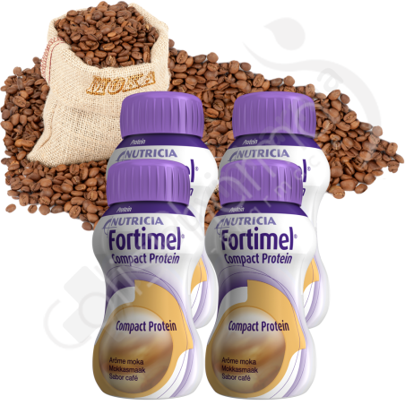Fortimel Compact Protein Mokka - 4x125 ml