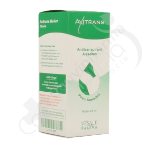Axitrans Aisselles Peau Sensible - Roller 20 ml
