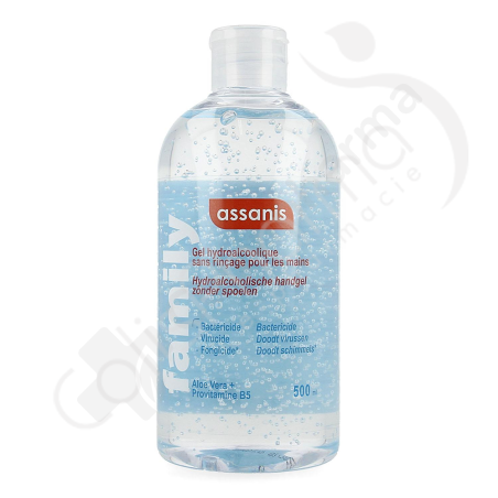 Assanis Gel hydroalcoolique sans rinçage - 500 ml