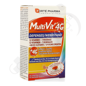 Forté Pharma MultiVit' 4G Défenses - 30 comprimés